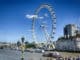London Eye Riesenrad an der Themse